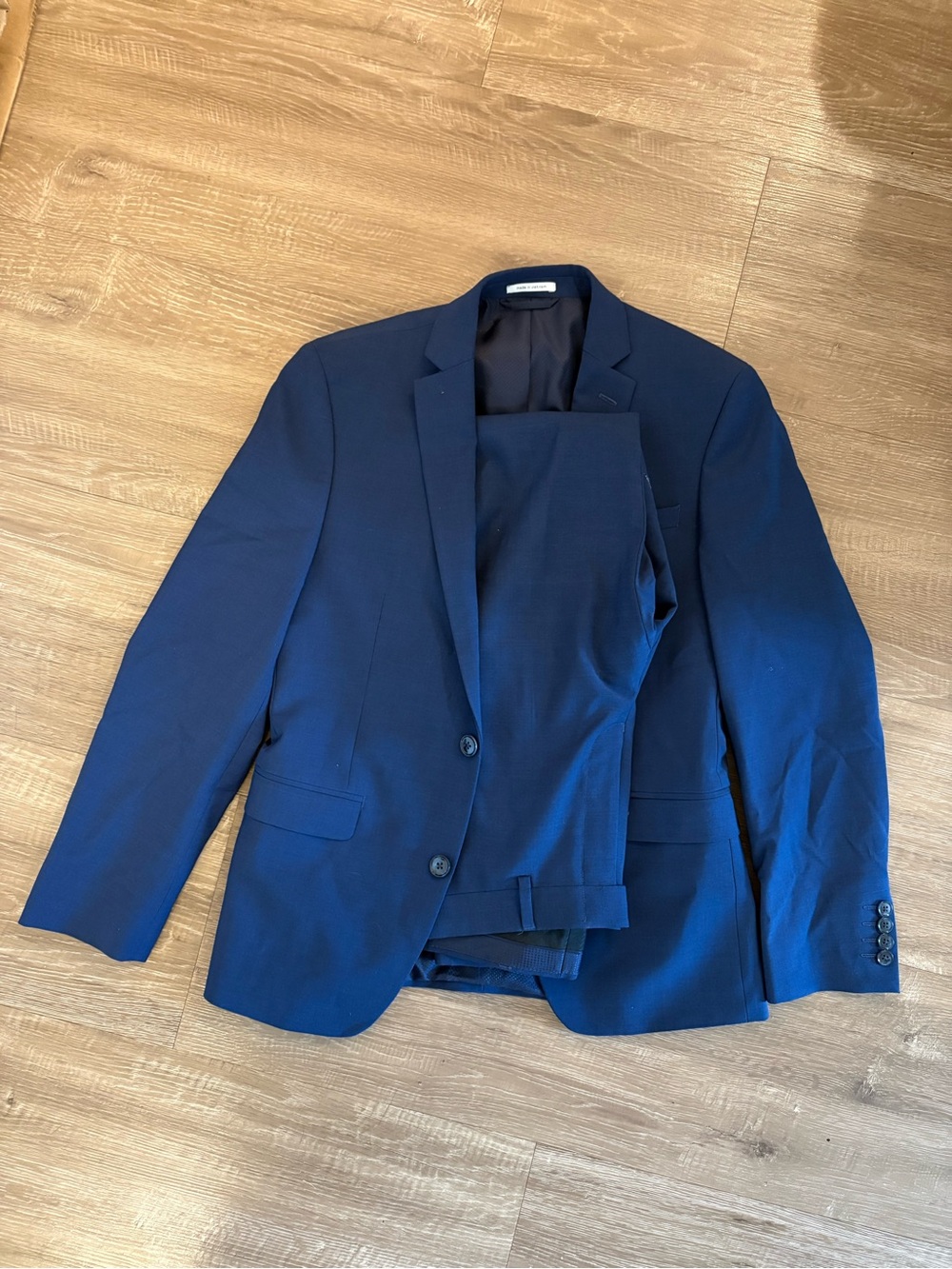 Bar III Men's Navy Suit Blazer and Pants